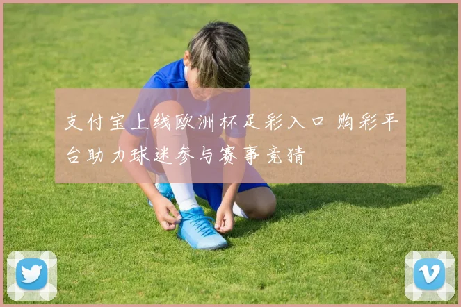 支付宝上线欧洲杯足彩入口 购彩平台助力球迷参与赛事竞猜