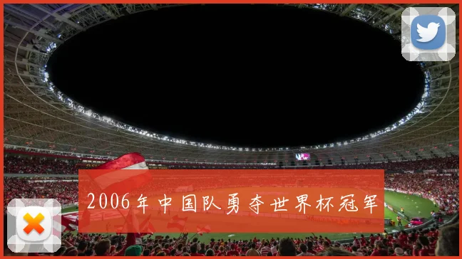 2006年中国队勇夺世界杯冠军